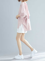 Evatrends Cotton Top, Summer wear, Short sleeves, Plain top, Round Neck Wear With Jeans pant 
