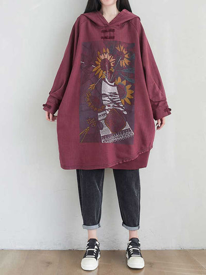 City of Stars Floral Print Cabin Pull MIDI Robe