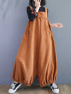 Eva trends Cotton Overall Baggy Dungarees, Plain Overall, ,vintage retro style overall, Adjustable straps, High Waist