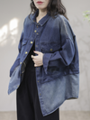 A beautiful Soul Denim Loose Long Sleeves Women's Jacket