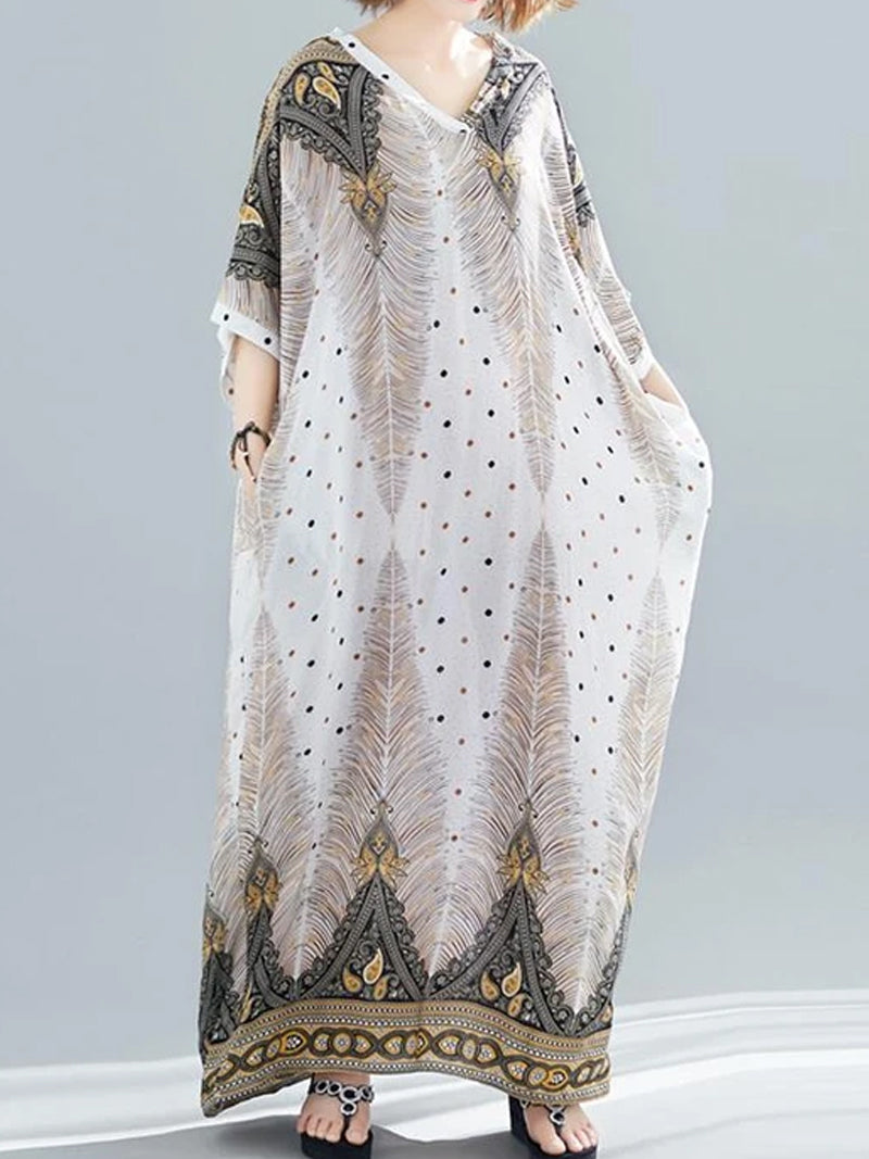 Bonne robe de kaftan vivant
