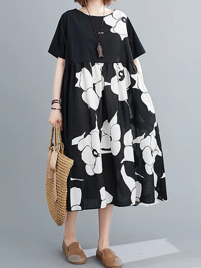 Let Me Sparkle Smock Dress