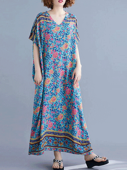Shore To Shore Kaftan Dress