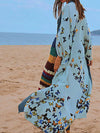 Evatrends cotton gown robe printed kimonos