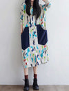 I believe in love Hooded Jacket Style Midi Dress