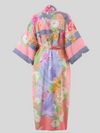 Women's beautiful kimono jacket with short sleeve