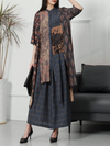 Women's Silk Long A-Line Dress