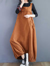 Eva trends Cotton Overall Baggy Dungarees, Plain Overall, ,vintage retro style overall, Adjustable straps, High Waist