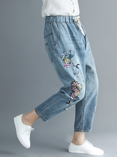 Women's Floral Pants