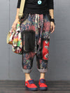 Rakel Printed Patched Trouser Pants