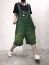 Dungarees, Romper style, cotton, style Overalls , Double Side Pockets, Adjustable Straps, Short Dungarees
