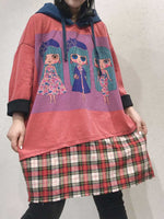 Trendy Women's Sweatshirt Dress