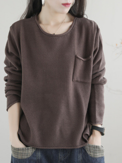 Women's Loose Sweater Top