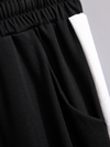 women's black pocket trouser pants