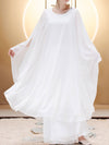 Hanfu Style Elegant White Women Co-ords