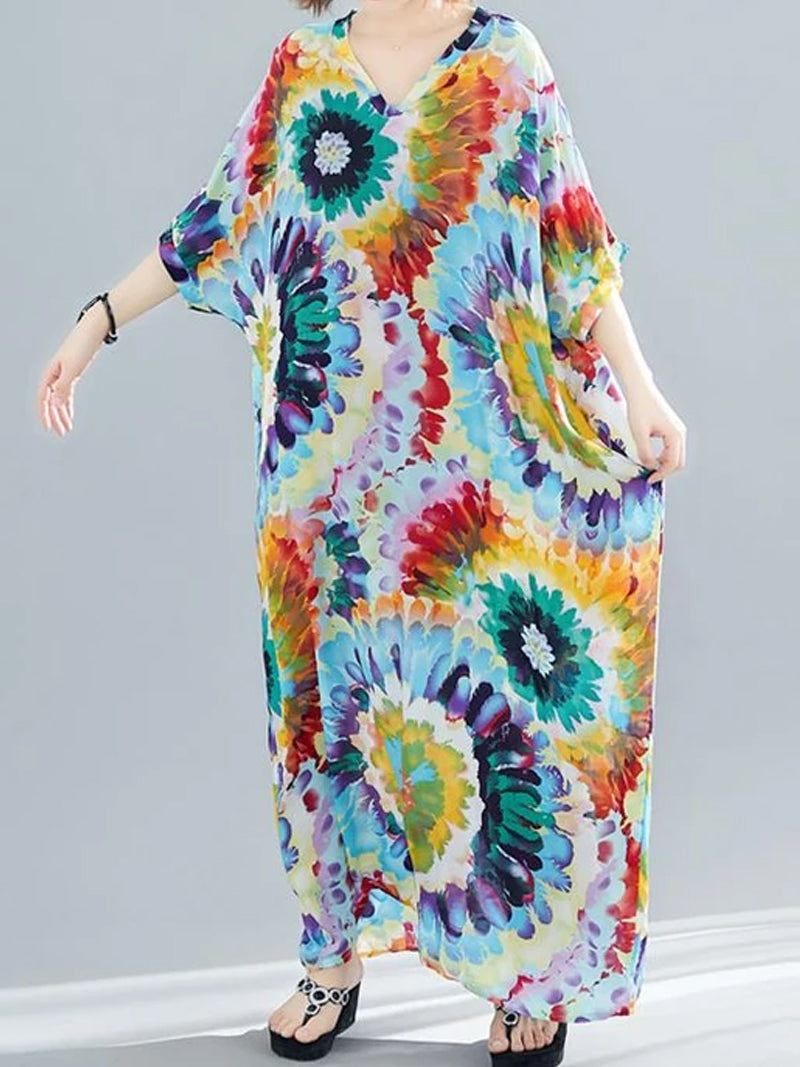 Bonne robe de kaftan vivant