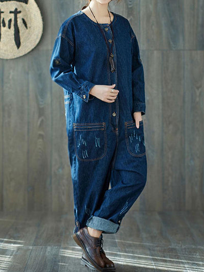 Women's Pockets dungarees