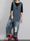 Twill Patched Overall Dungarees (USA ONLY)
