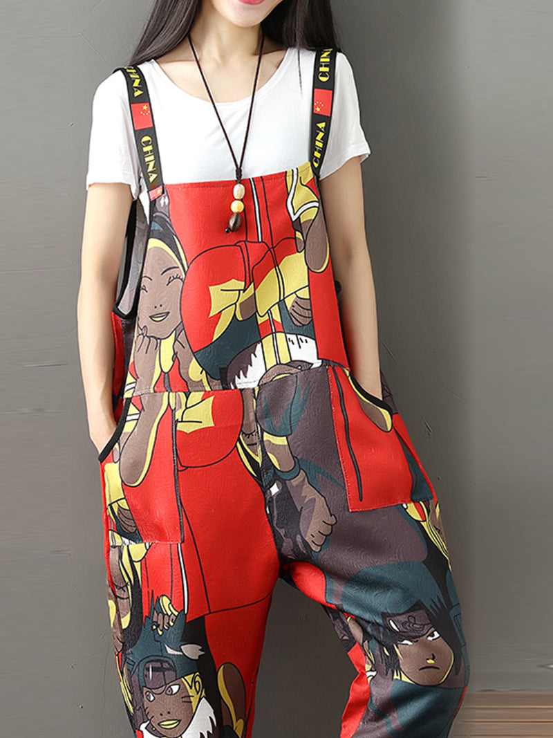 Comfortable Cross Pants Jumpsuit