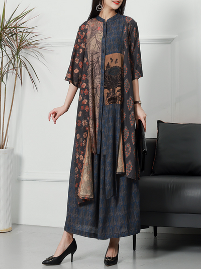 Women's Spring Gray A-Line