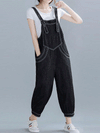 Dungarees, cotton denim, vintage, style overall, Adjustable straps, Conventional