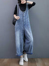 Dungarees cotton denim jeans ,vintage retro style overall, Adjustable straps, Double side pockets, Wide leg style, Overall Dungaree