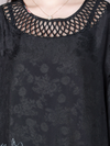 Women's Black A-line Dress