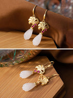Boucles d'oreilles de notion naturelle