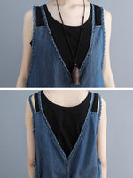 V-neck Overall Dungarees for Women