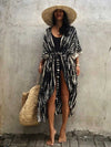 Evatrends cotton gown robe printed kimonos, Outerwear, Nightwear, Rayon, Board Sleeves, Different colors, Tie Dye print