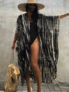 Evatrends cotton gown robe printed kimonos, Outerwear, Nightwear, Rayon, Board Sleeves, Different colors, Tie Dye print