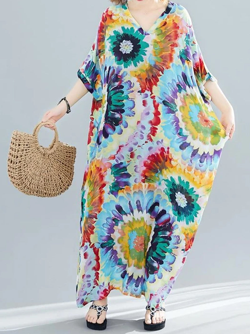 Bonne robe de kaftan vivant