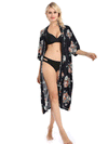 Evatrends cotton gown robe printed kimonos