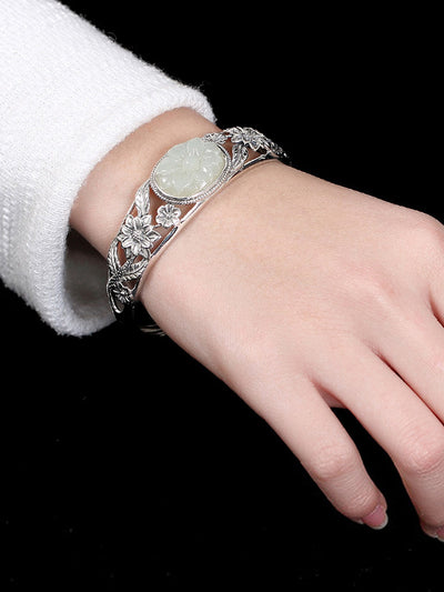 Linked and Lively Handcuff Bracelet