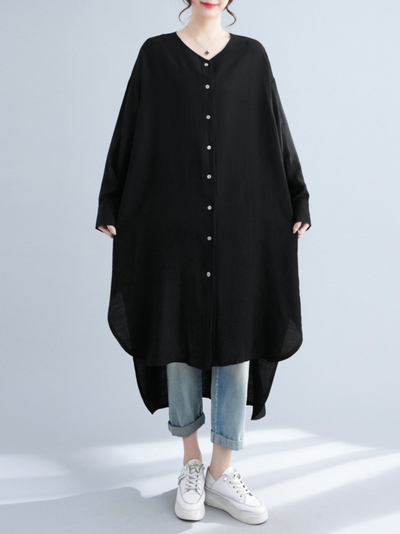 Women's Black Shirt Dress