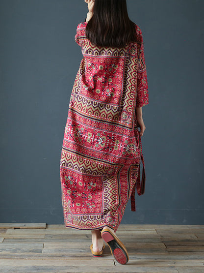 Women's Print Maxi Dress