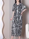 Women's Short Sleeves Midi Dress