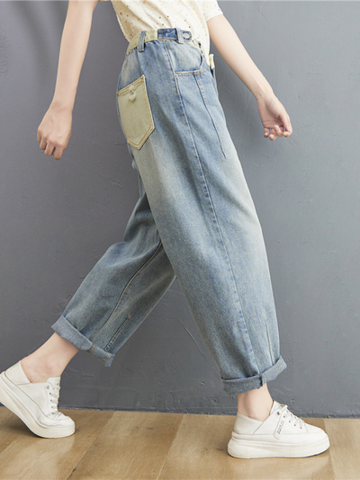 Women's Summer Casual Loose jeans Slim Fit