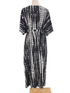 Evatrends cotton gown robe printed kimonos, Outerwear, Nightwear, Rayon, Board Sleeves, Different colors, Tie Dye print