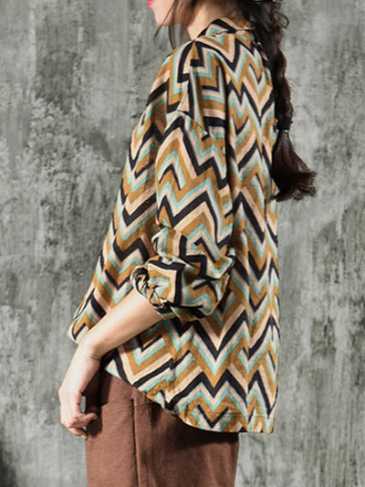 Zig Zag Stripes Shirt