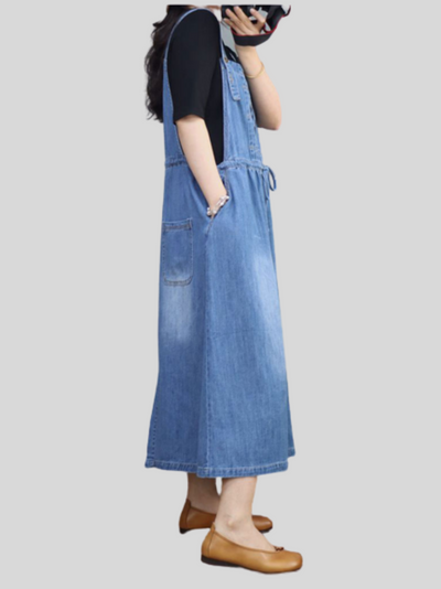 Women's Blue Romper