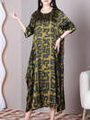 Women's Short Sleeves A-line Dress