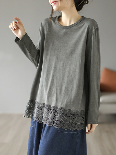Women's Gray Top