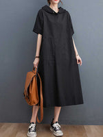 Robe mid de poche à double côté simple
