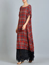 Lattice Love A-Line Dress