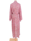 Evatrends cotton gown robe printed kimonos, Outerwear, Rayon 100%, Nightwear, long kimono, Board Sleeves, different color, loose fitting, Printed, fashionshow, kimono,