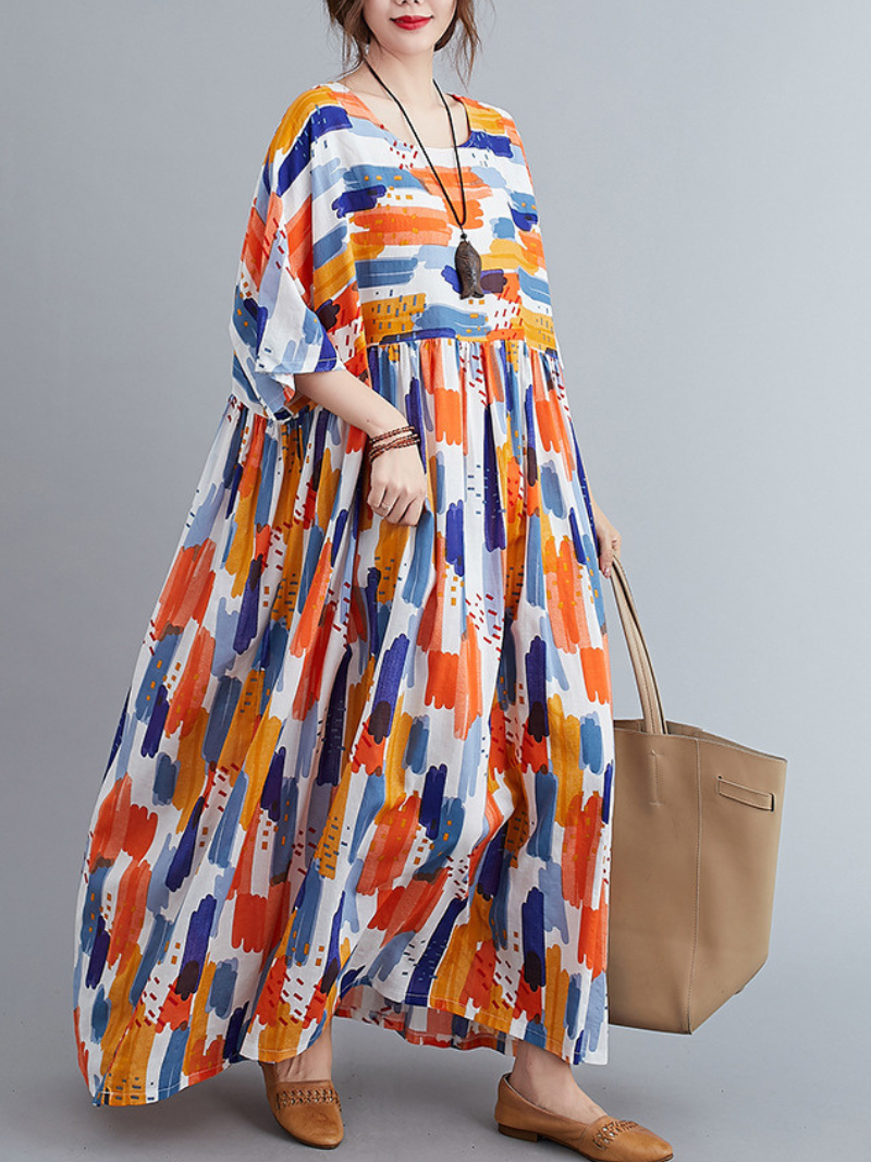 Women's Cotton Smock Dress