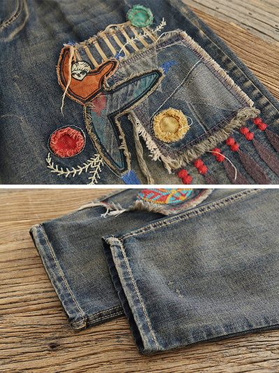 Good Tidings Cotton Pants