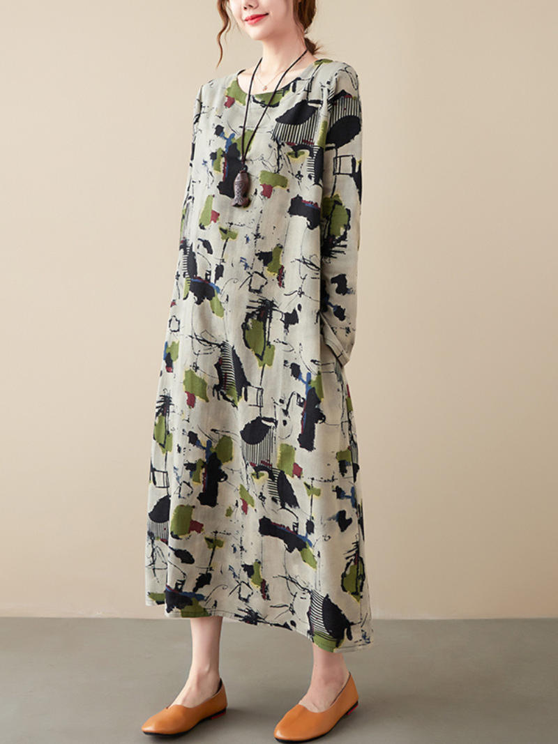 women's stylish A-line dress