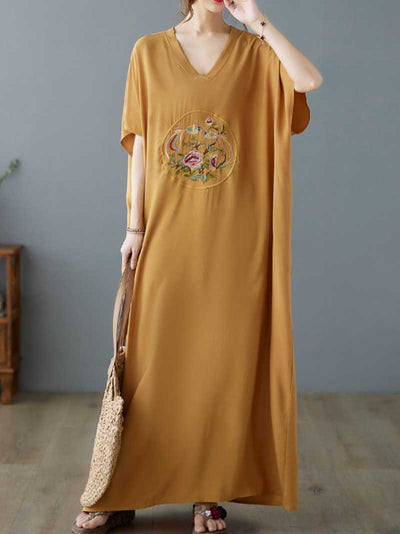 Whisper In Sky Kaftan Dress